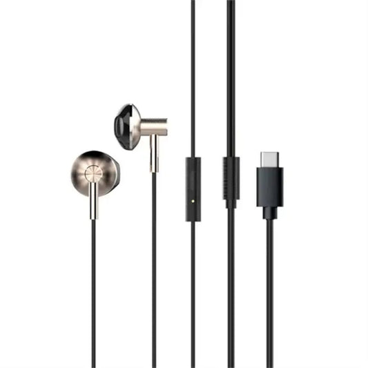 Auriculares Tipo C Ldnio HP09C Audífonos Intrauditivos con Control Remoto