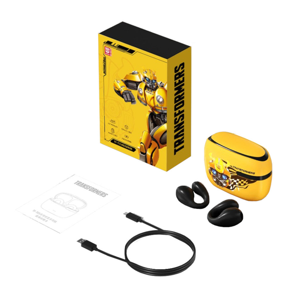 Audífonos Bluetooth Transformers TF-T05 Auriculares Inalámbricos Amarillo