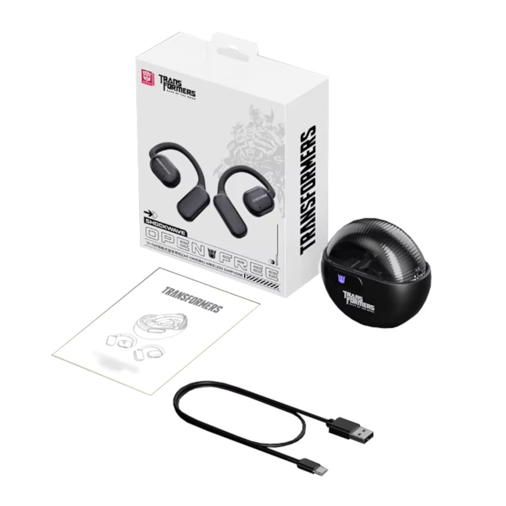 Audífonos Bluetooth Transformers TF-T09 Auriculares Inalámbricos Black