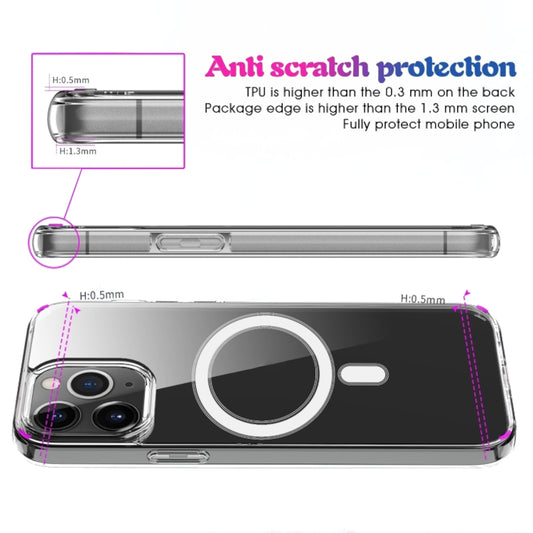 Case Compatible con iPhone 14 Pro Transparente con MagSafe