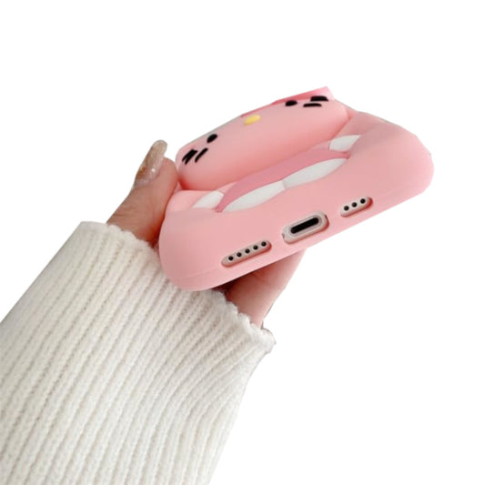 Case Compatible con iPhone 16 Tridicolor Hello Kitty