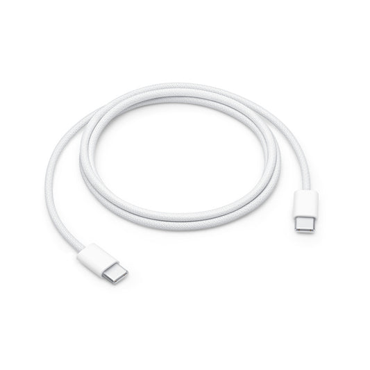 Cable Conector Trenzado USB-C a USB-C (1M) Blanco