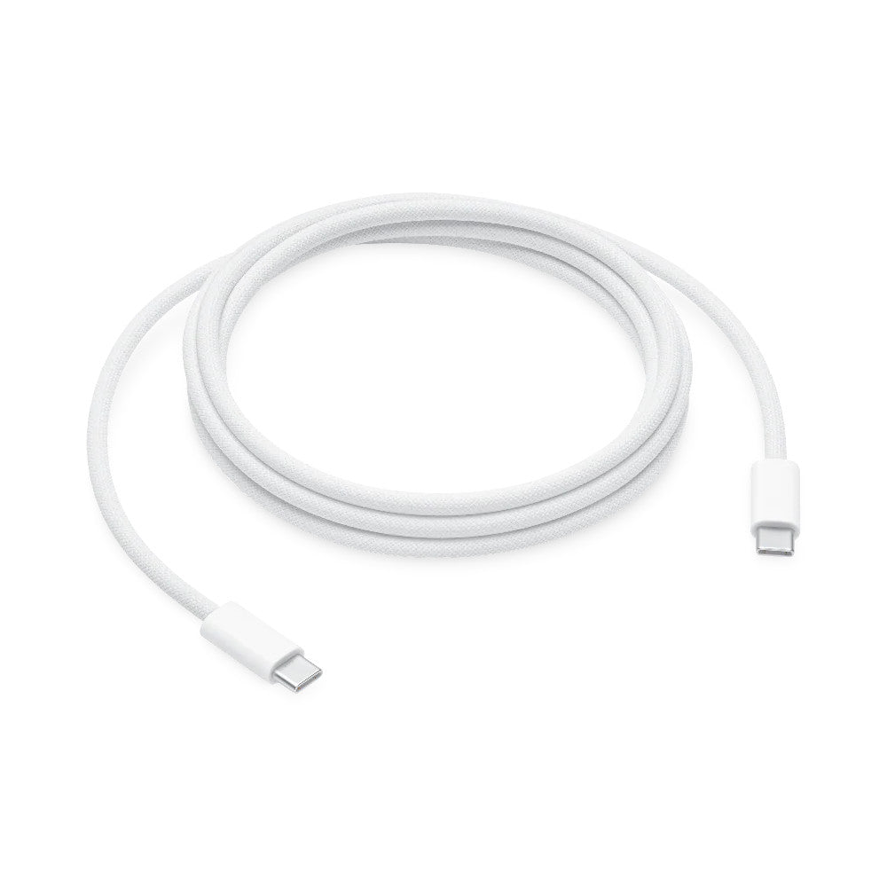 Cable de Carga USB-C de 240 w (2M) Trenzado Blanco