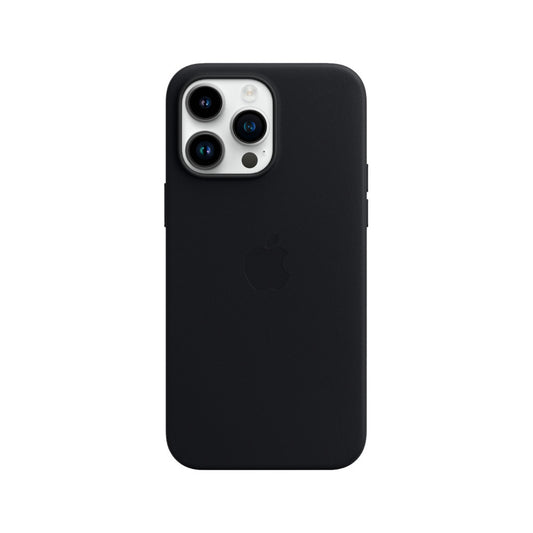Case de Cuero Para iPhone 14 Pro Max con Magsafe Leather Case Black