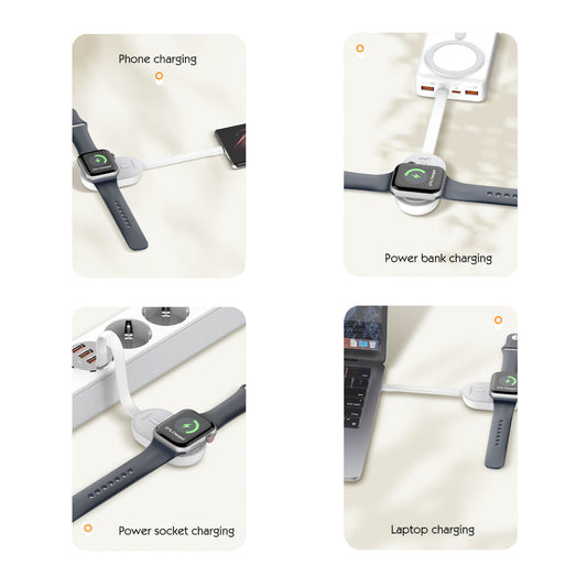 Power Bank para iWatch Ldnio AW005 2 en 1 de 1200 mAh