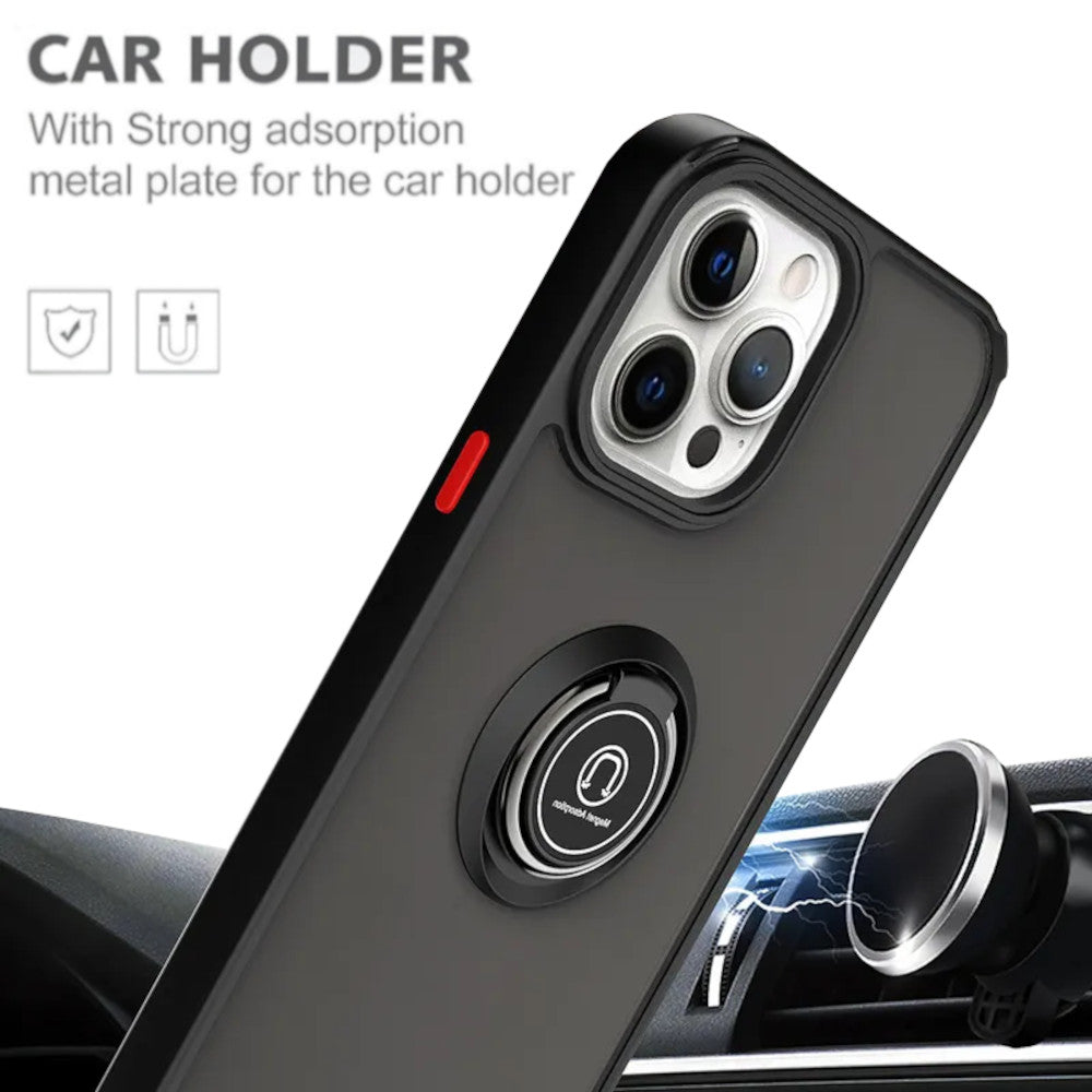 Case Ahumado Compatible con iPhone 15 Pro Max Negro