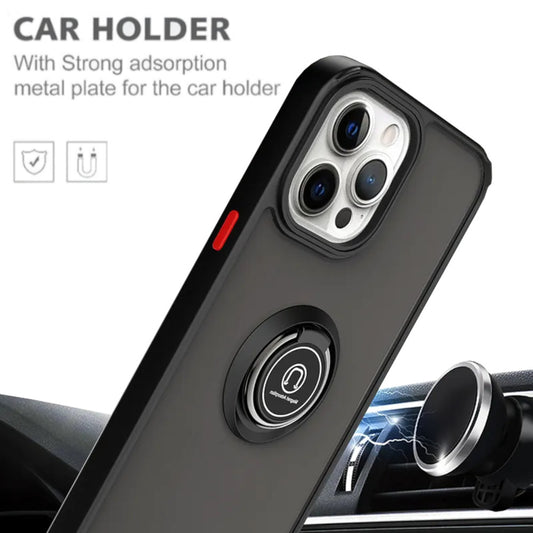 Case Ahumado Compatible con iPhone 15 Pro Max Negro