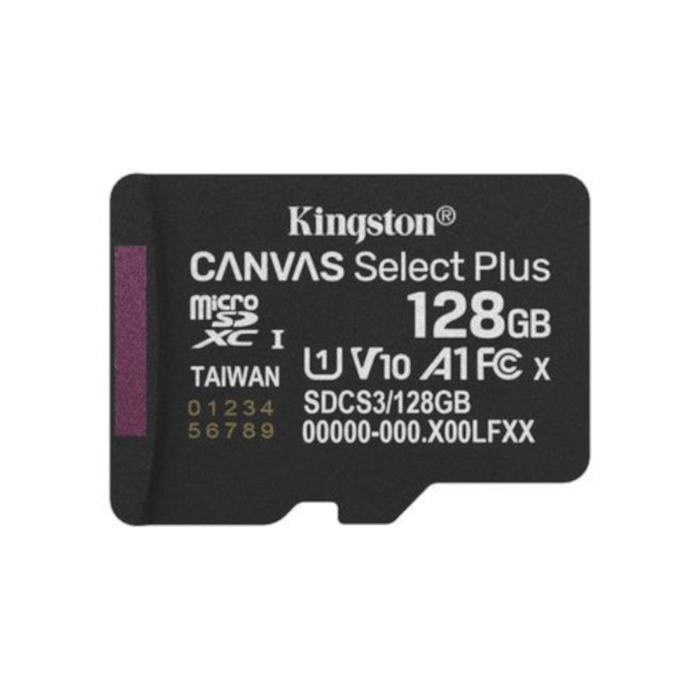 Memoria Micro SD 128GB Kingston Canvas Select Plus