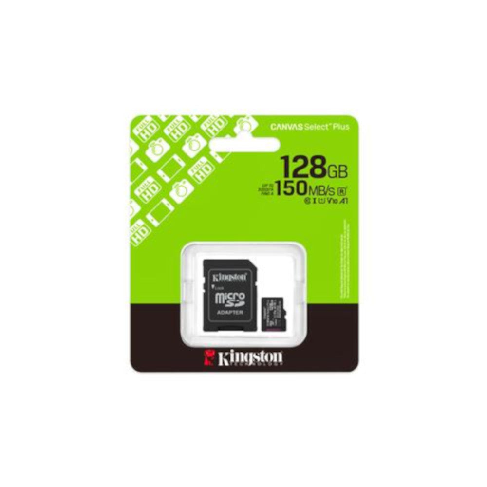 Memoria Micro SD 128GB Kingston Canvas Select Plus
