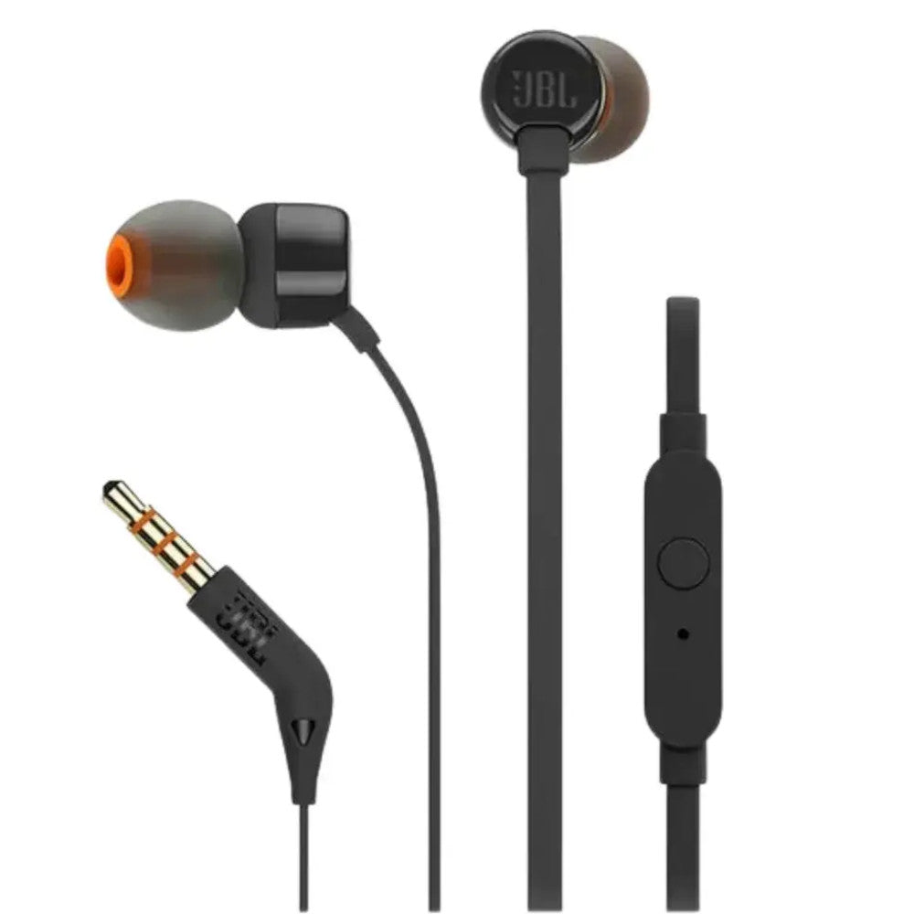 Audífonos JBL TUNE 110 Auriculares Intrauditivos Negro