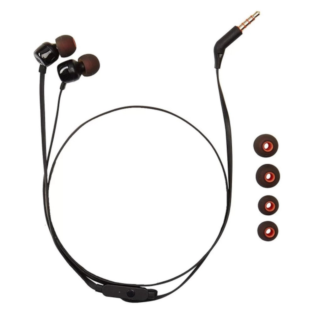 Audífonos JBL TUNE 110 Auriculares Intrauditivos Negro
