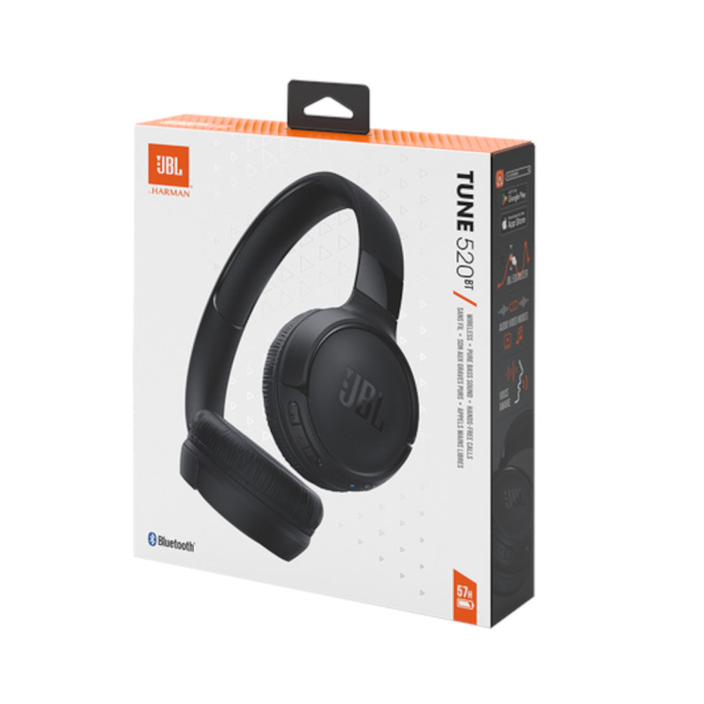 JBL Tune 520BT Auriculares Inalámbricos Supraauriculares Audífonos Bluetooth Negro