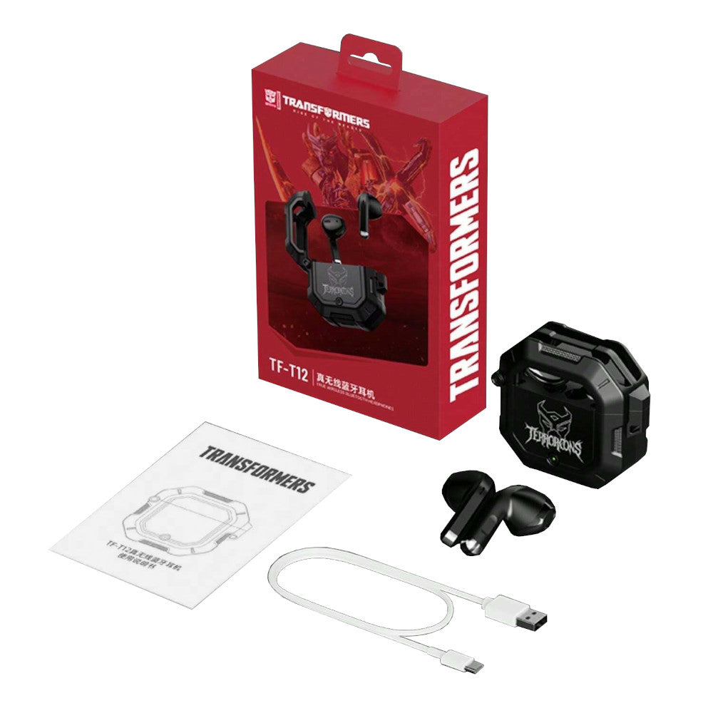 Audífonos Bluetooth Transformers TF-T12 Terrocons TWS Auriculares