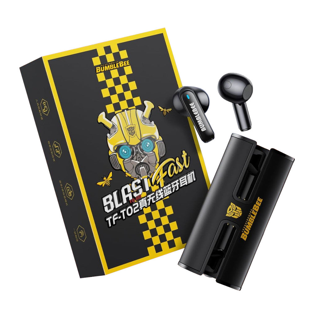 Audífonos Bluetooth Transformers TF-T02 Auriculares Inalámbricos Black