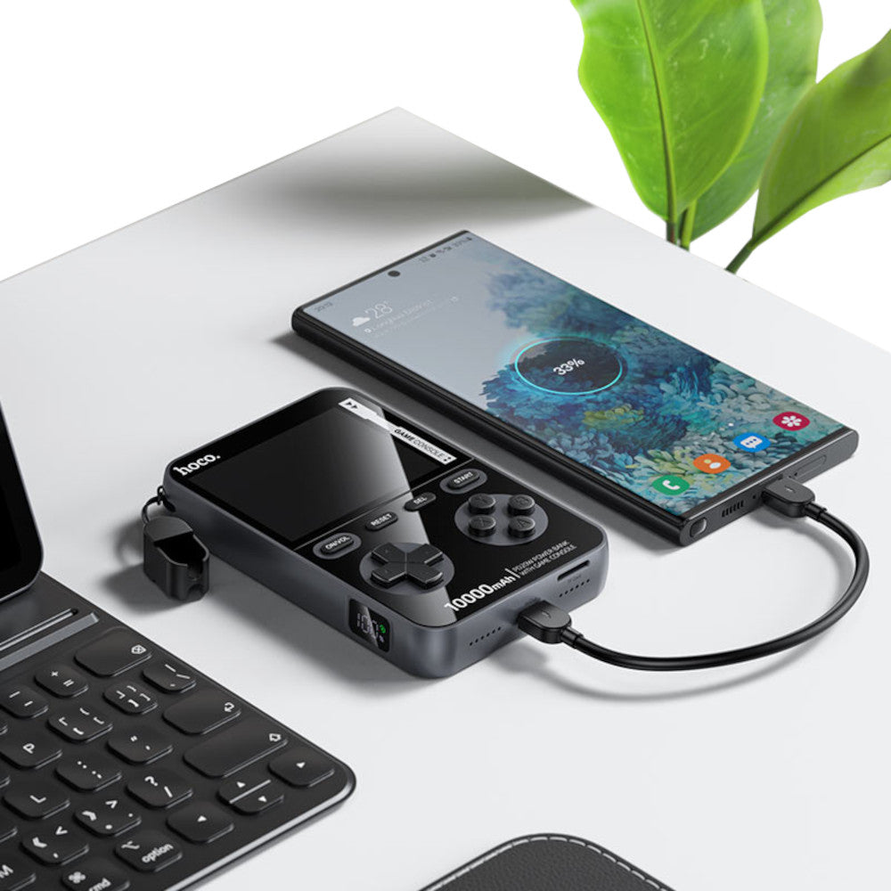 Power Bank 10000 mAh Consola De Juegos Retro Hoco Q47 Carga Rápida PD