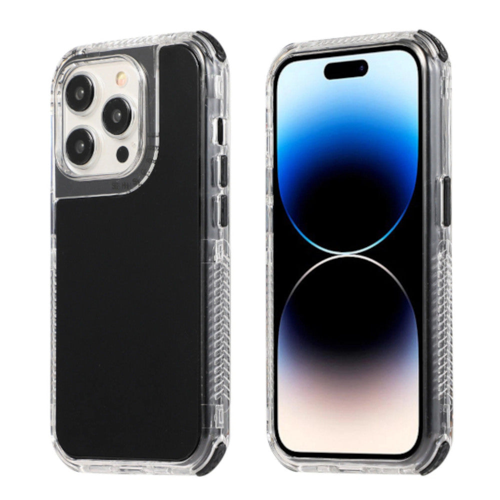 Case Compatible con iPhone 16 Pro Antishock 360 Negro