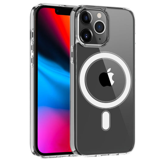 Case Transparente Compatible con iPhone 13 Pro con MagSafe