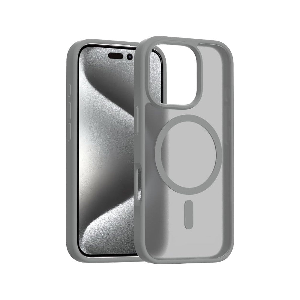 Case Compatible con iPhone 16 Magsafe Plomo
