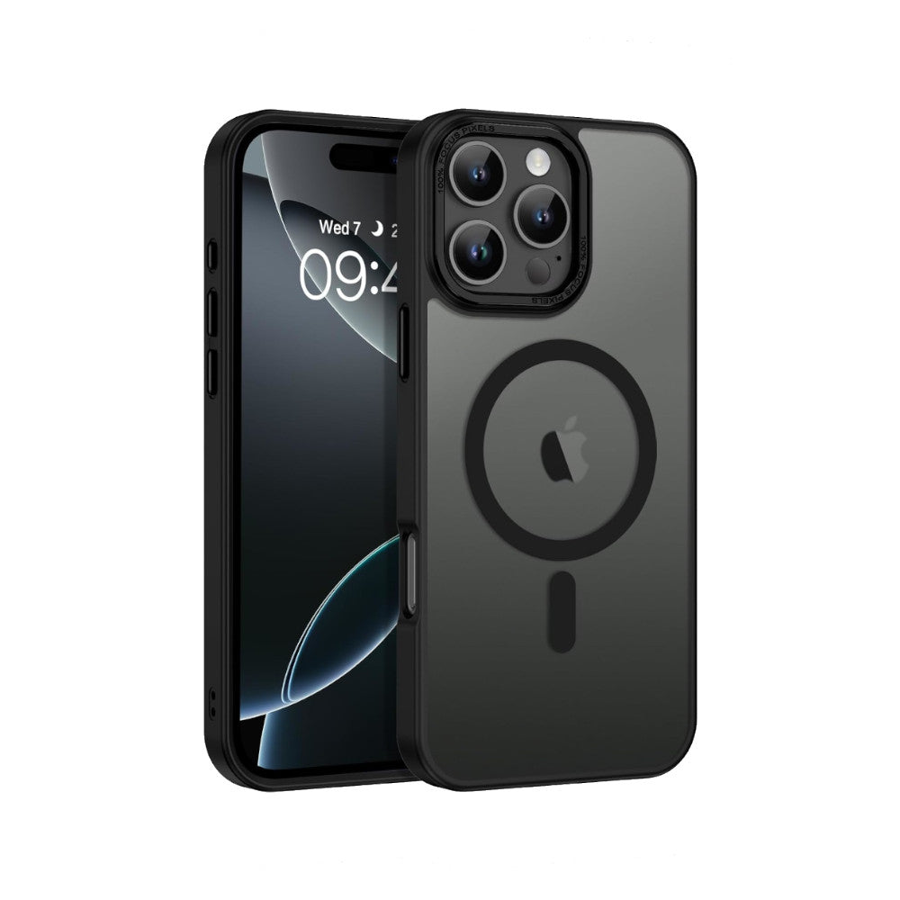Case Compatible con iPhone 16 Pro Max Magsafe Negro