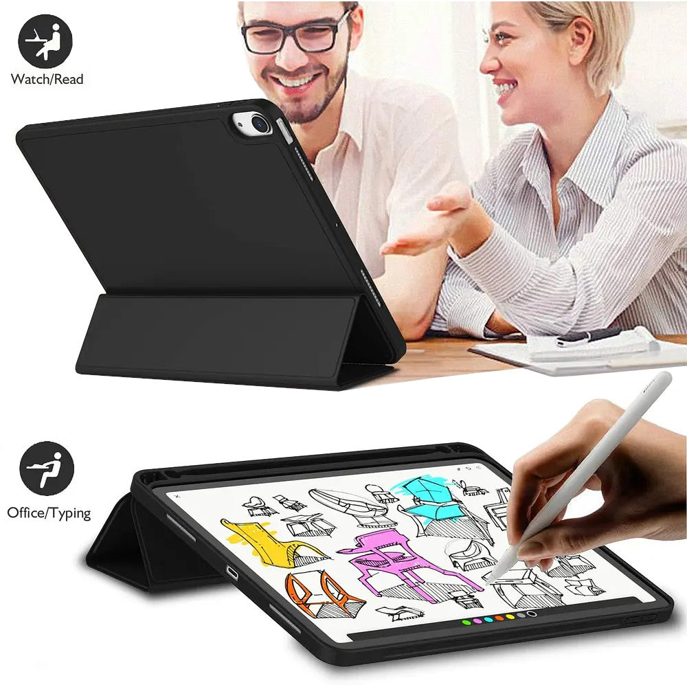 Smart Case Compatible con iPad Air 10.9 (2024) Negro