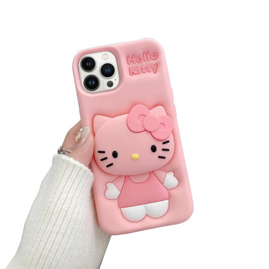 Case Compatible con iPhone 16 Pro Tridicolor Hello Kitty