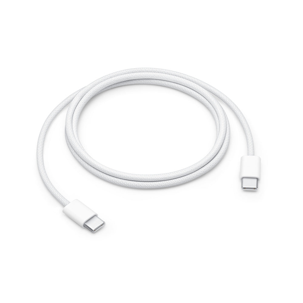 Cable Conector Trenzado USB-C a USB-C (1M) Blanco