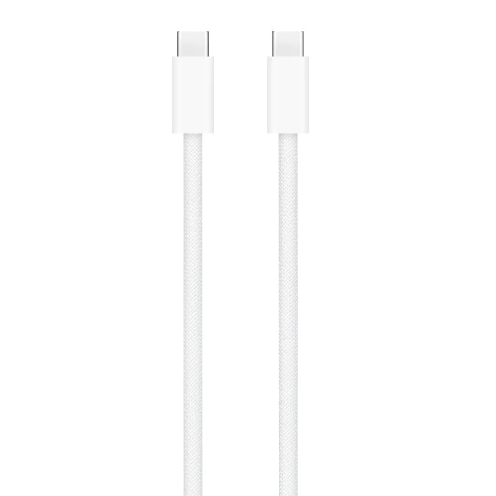 Cable de Carga USB-C de 240 w (2M) Trenzado Blanco