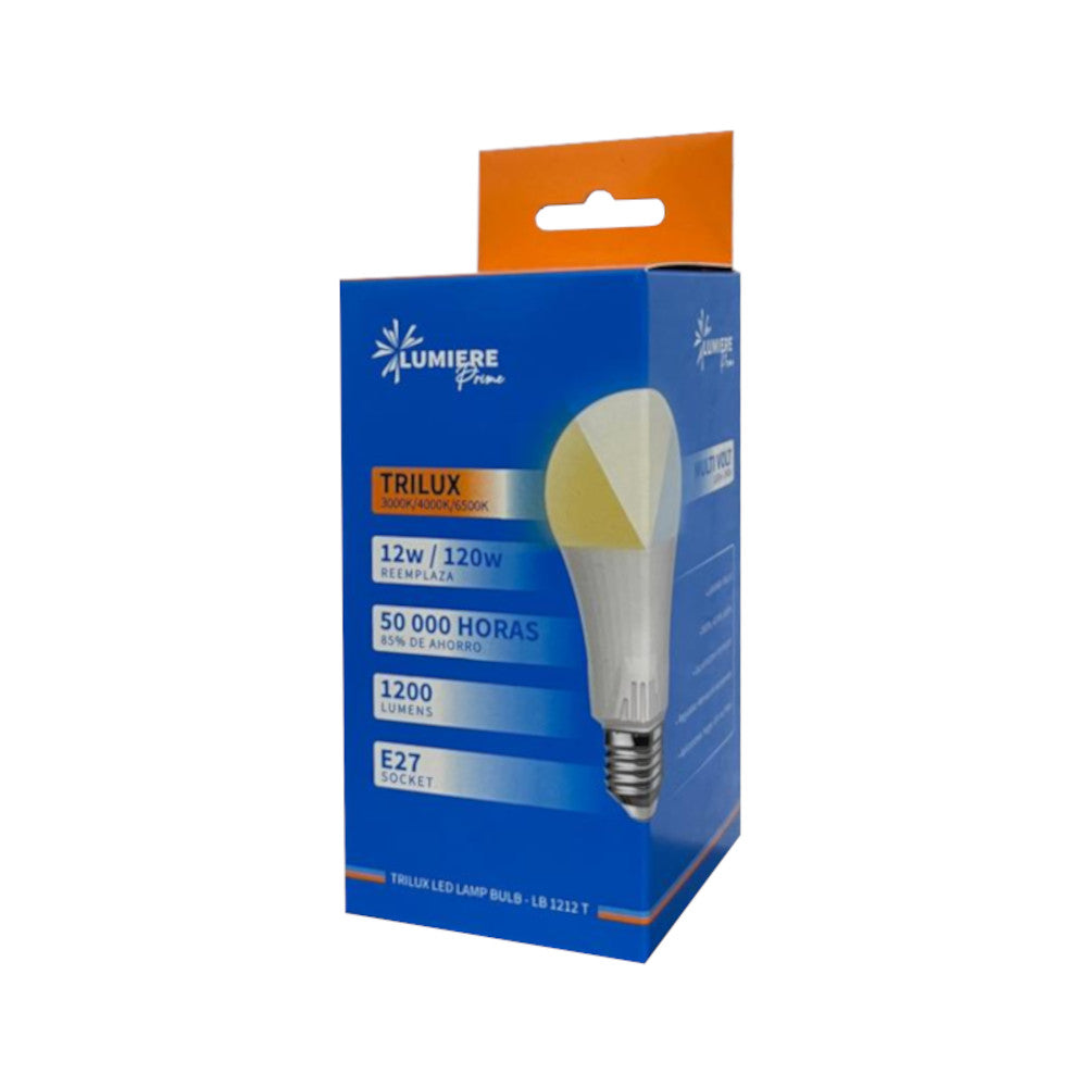 Foco Led Trilux Lumiere Prime de 12w Luz Cálida-Media-Fría