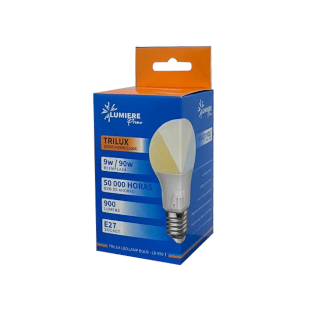 Foco Led Trilux Lumiere Prime de 9w Luz Cálida-Media-Fría