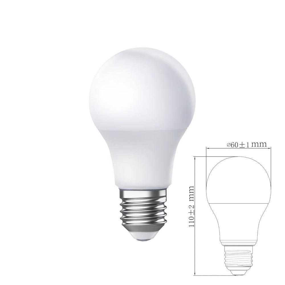Foco Led con Sensor Lumiere Prime LSSB2-990B de 9w Luz Blanca