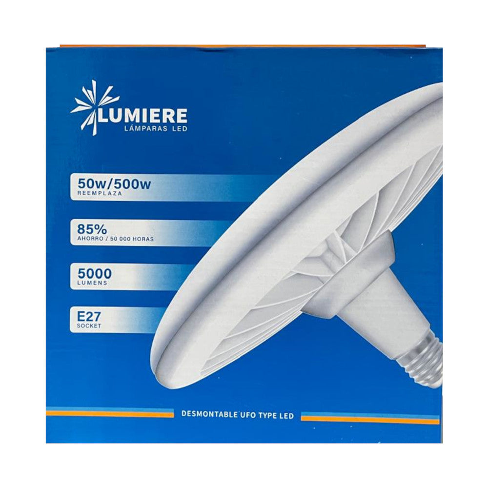 Foco Led Ufo Lumiere Lud450 50w Luz Fria