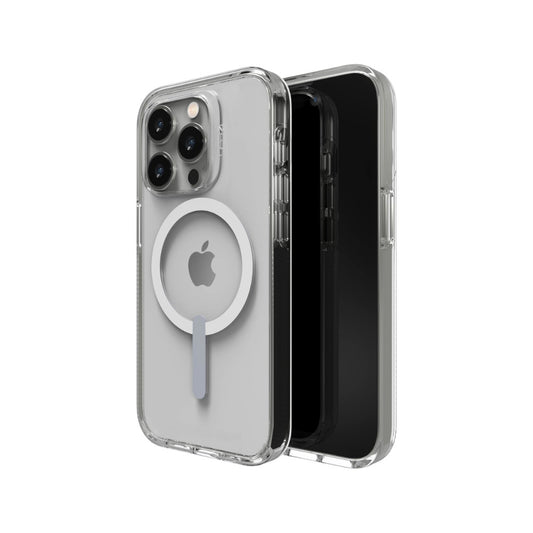 Case Transparente Compatible con iPhone 15 Pro Max Gear4 Crystal Palace Clear Magsafe