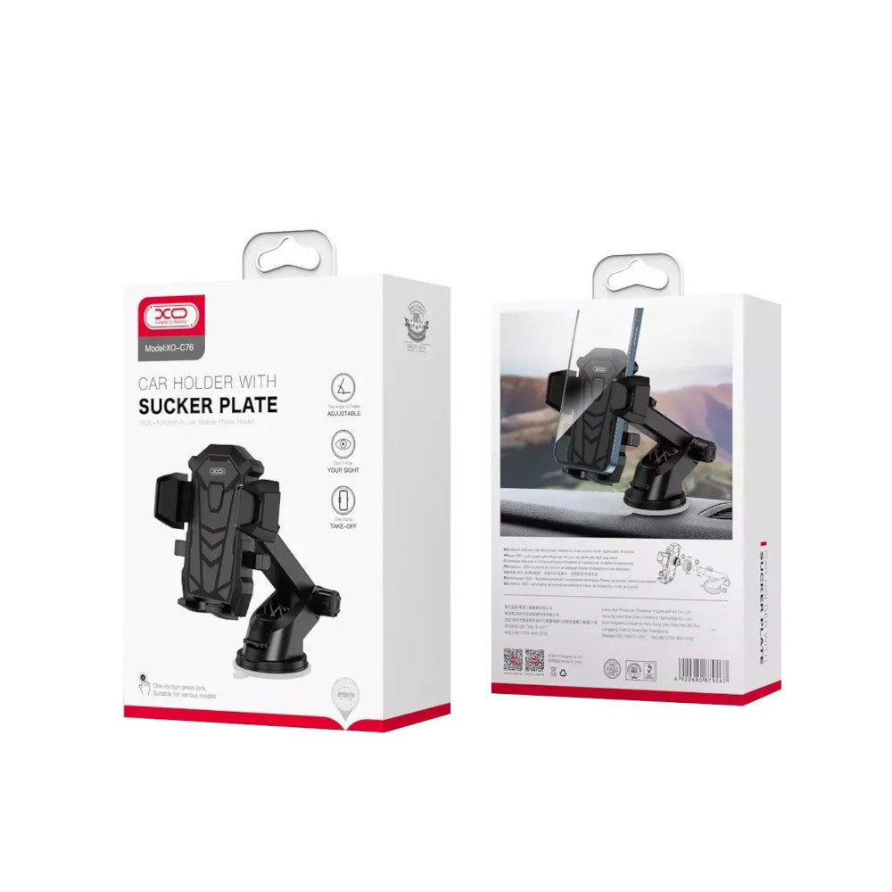 Holder con Ventosa XO-C76 Soporte de Celular para Automóvil o Mesa