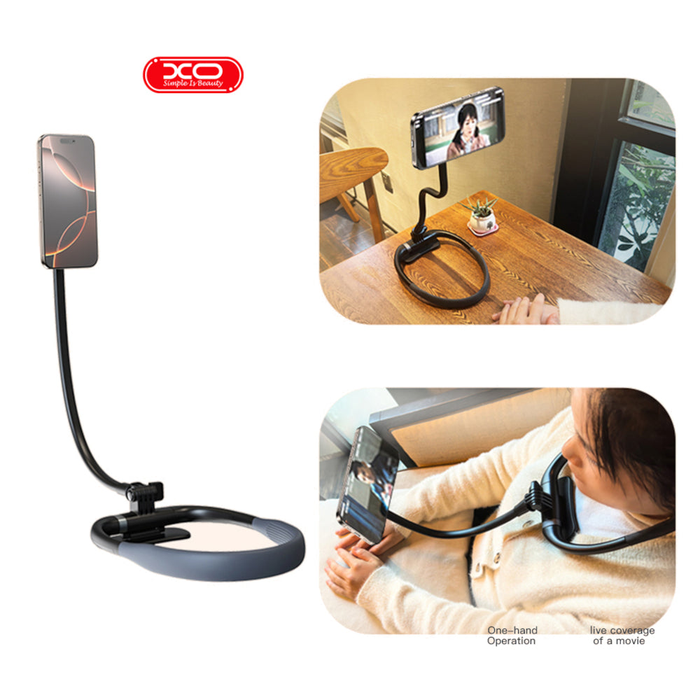 Holder Magnético para Montaje en Cuello XO-C156 Soporte de Celular o Tablet