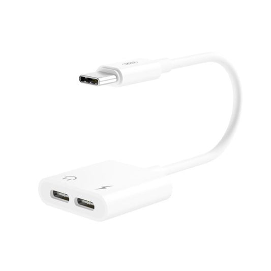 Adaptador Conector XO-NB172C de Audio y Carga tipo C