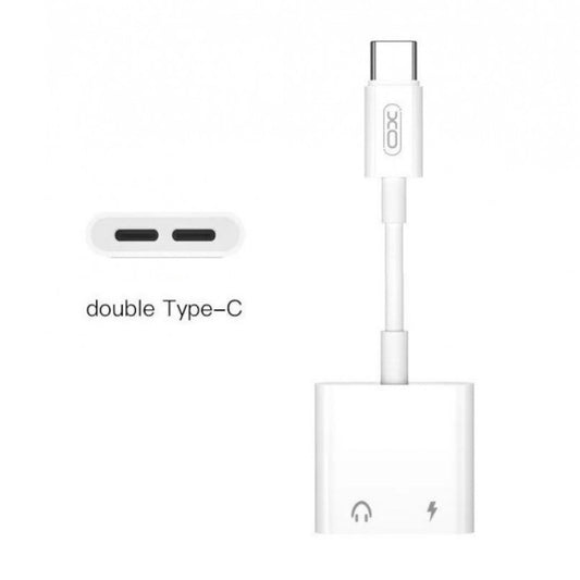 Adaptador Conector XO-NB172C de Audio y Carga tipo C