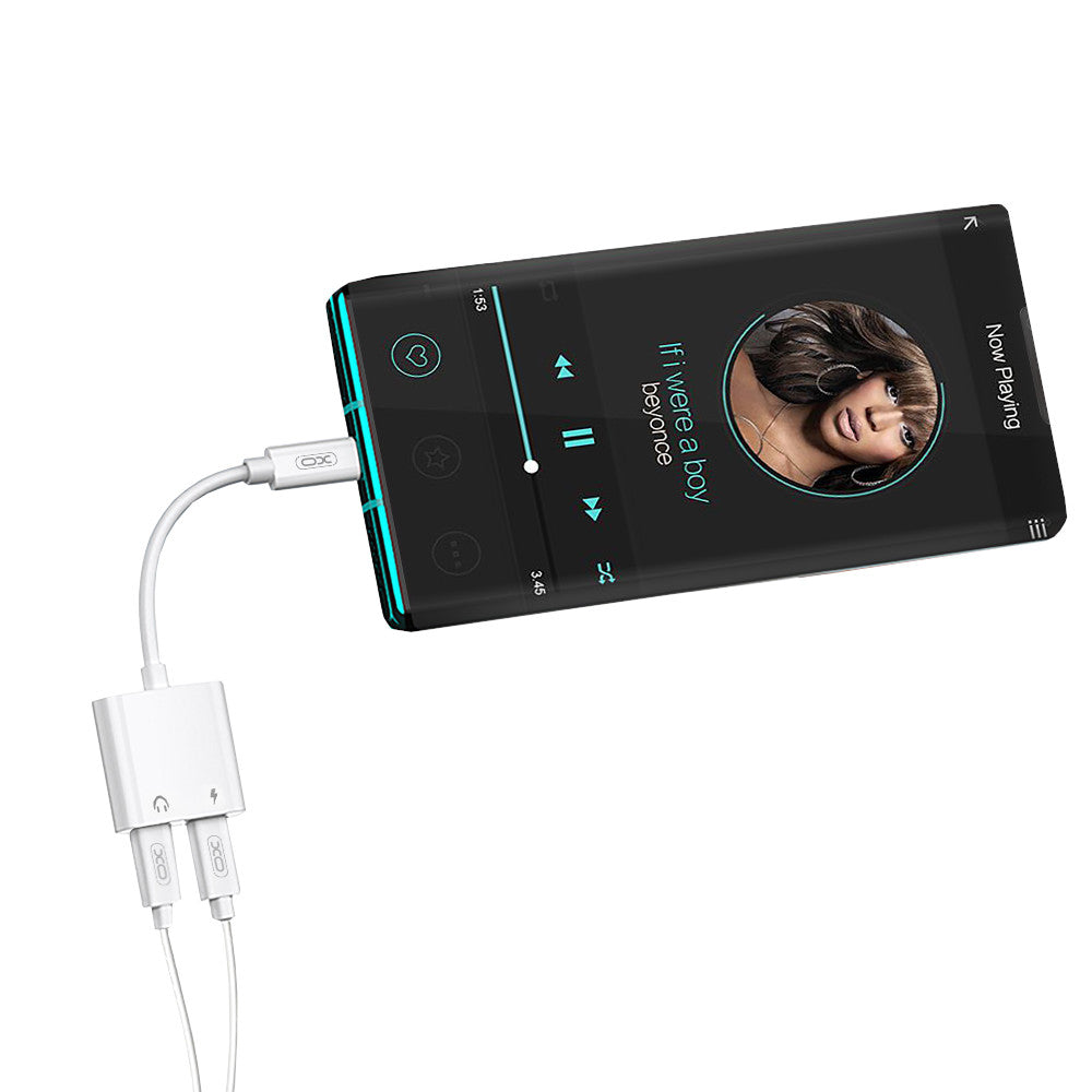 Adaptador Conector XO-NB172C de Audio y Carga tipo C