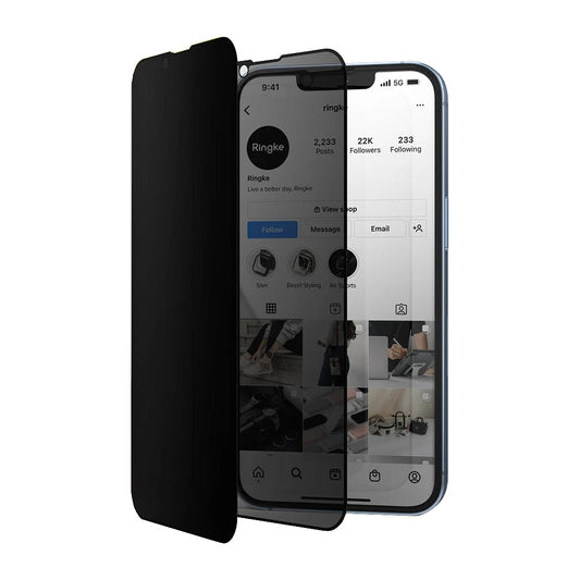 Protector de Pantalla para iPhone 13 Pro Anti Espía Mica de Vidrio Mate