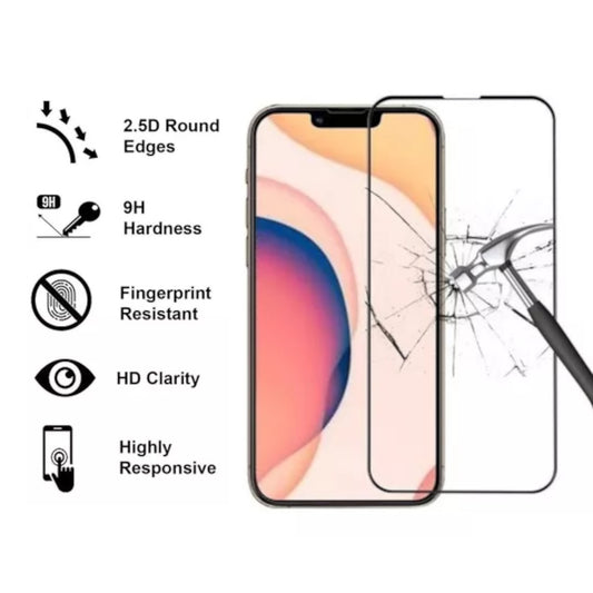 Protector de Pantalla para iPhone 13 Pro Max Transparente de Vidrio