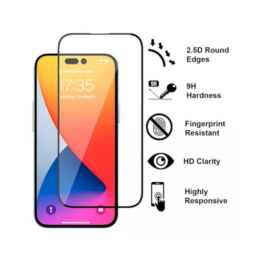 Protector de Pantalla para iPhone 14 Pro Max Transparente de Vidrio