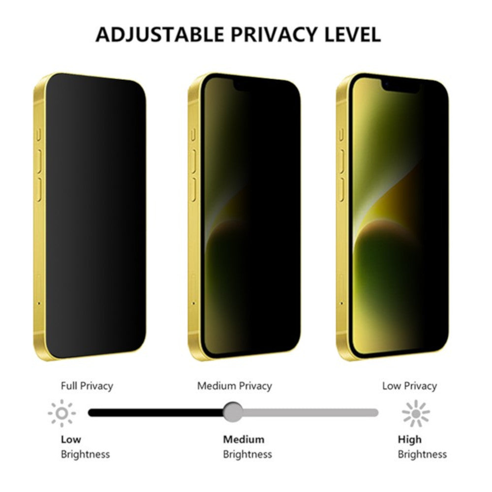 Protector de Pantalla para iPhone 15 Plus Anti Espía Mica de Vidrio