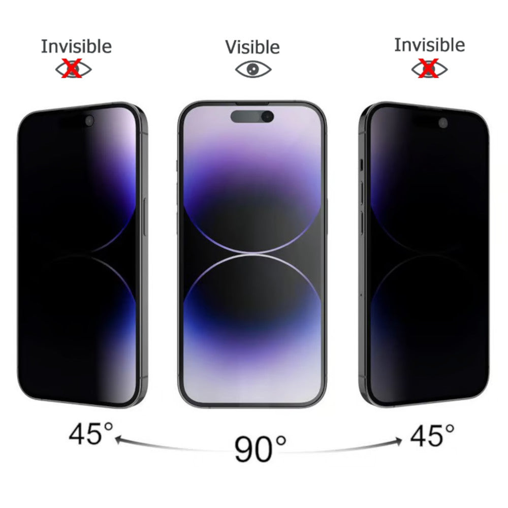 Protector de Pantalla para iPhone 16 Pro Max Anti Espía Mica de Vidrio