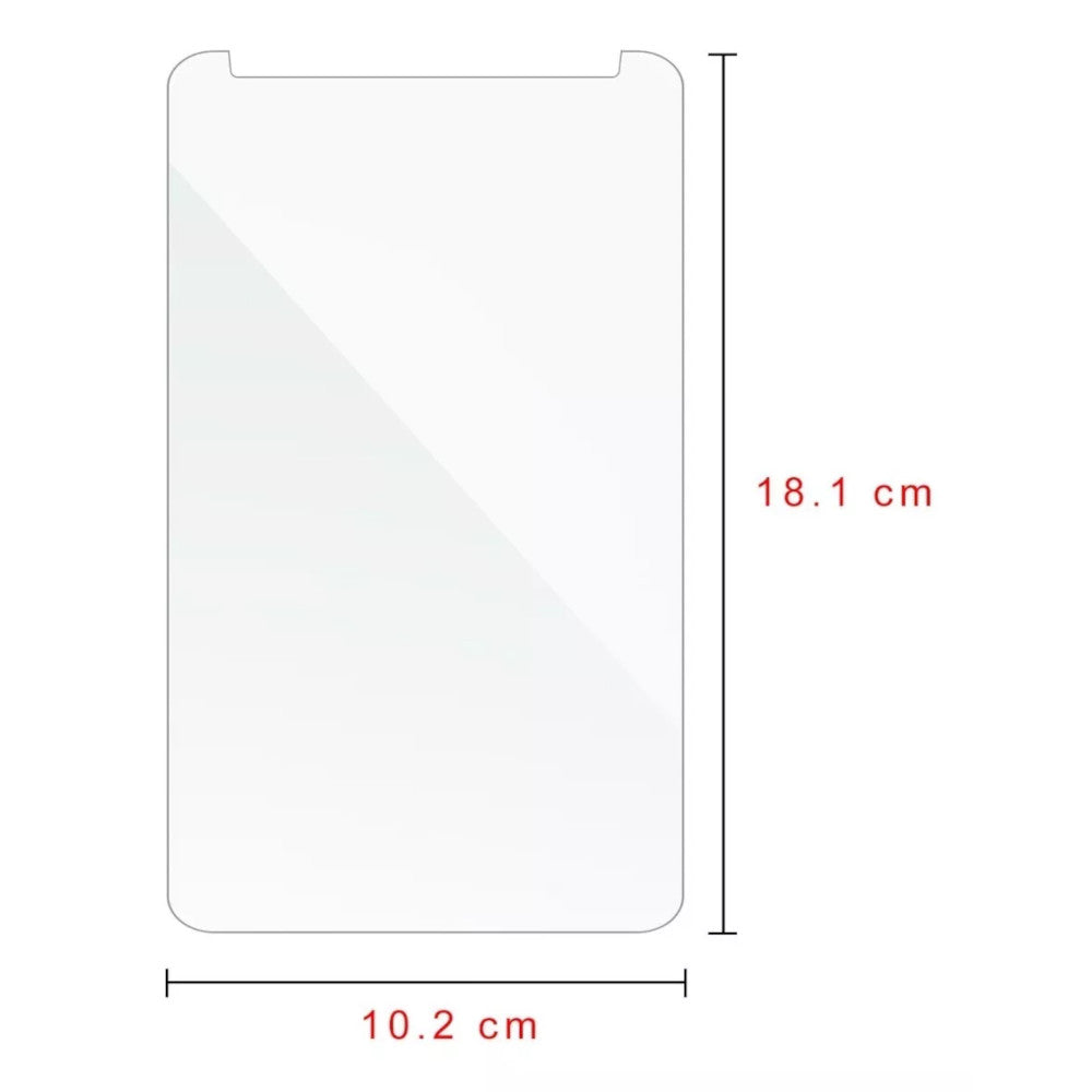 Protector de Pantalla Transparente Mica de Vidrio Universal para Tablet de 7"