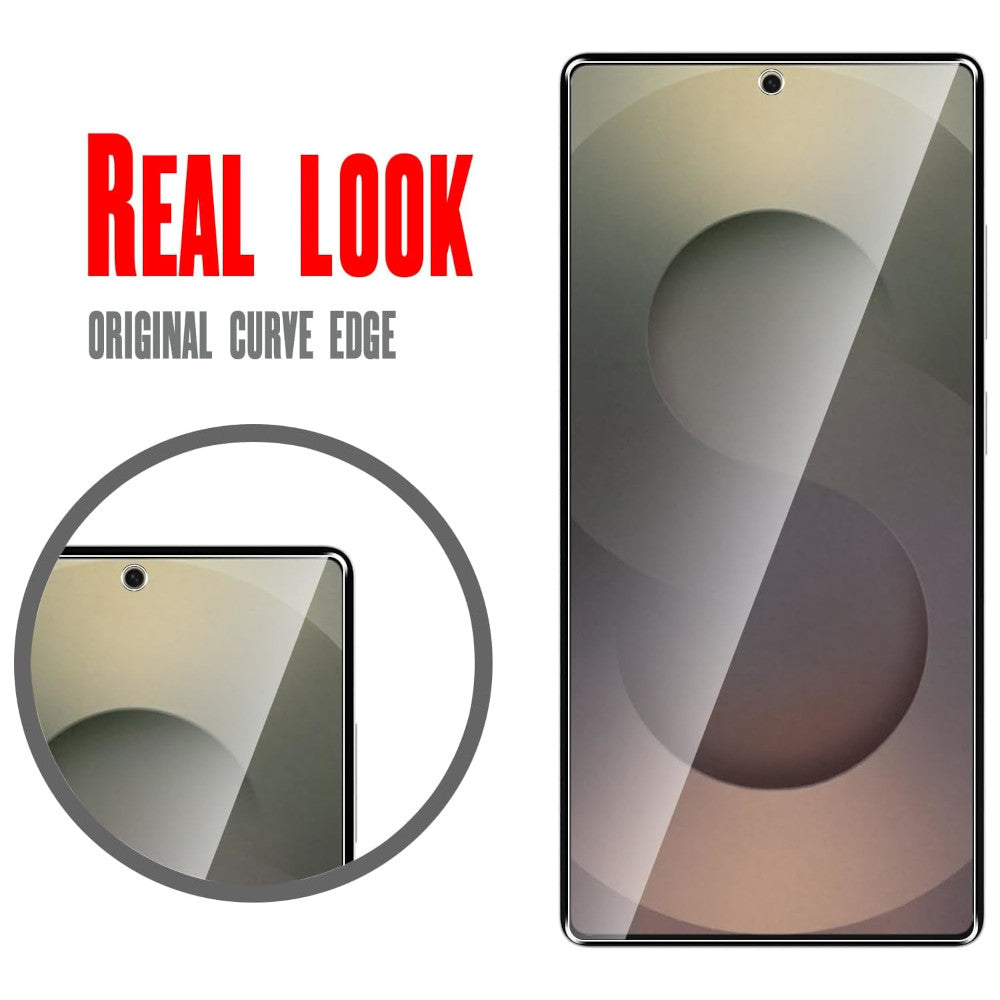 Protector de Pantalla para Samsung Galaxy S25 Ultra Lector de Huella Mica de Vidrio Transaparente