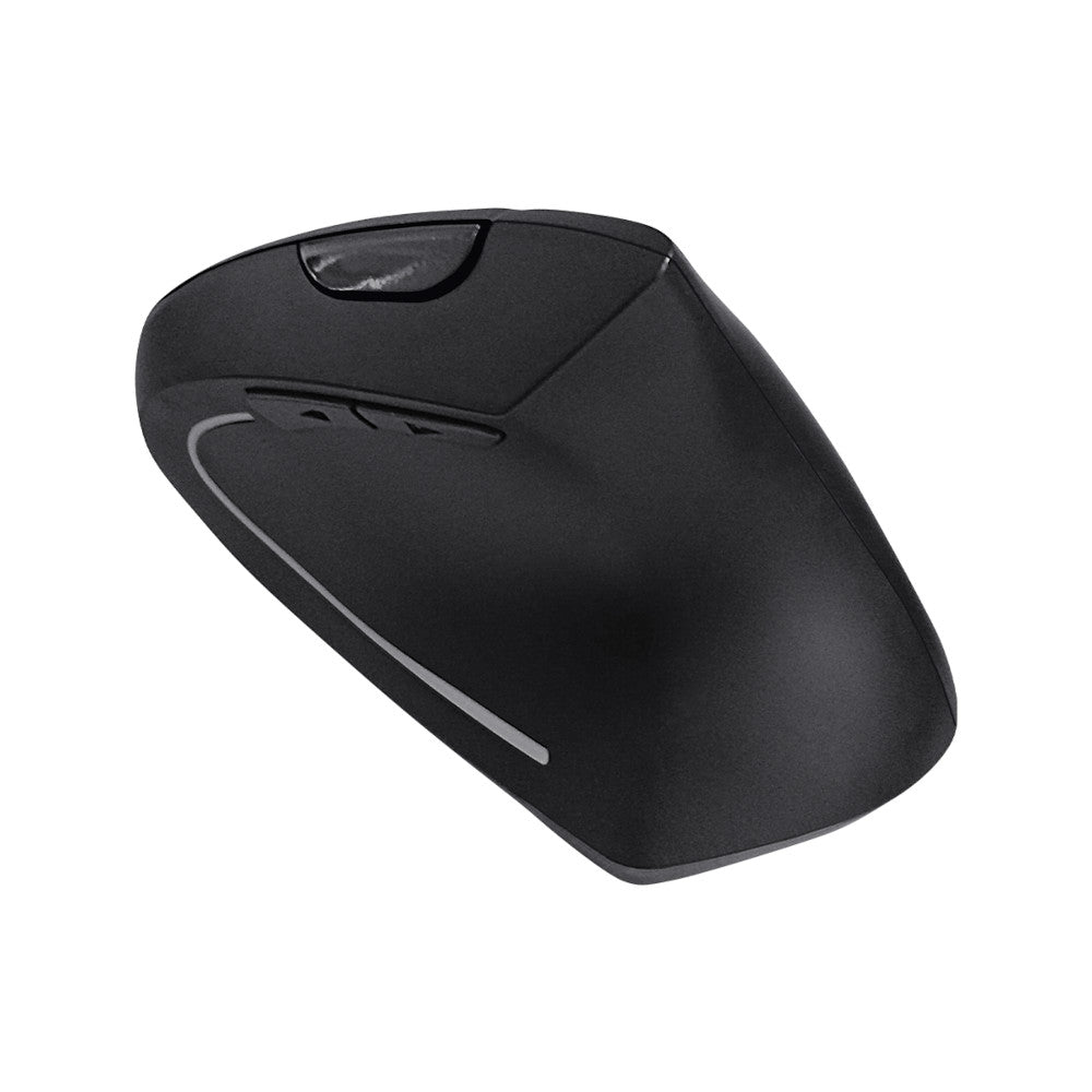 Mouse Vertical Inalámbrico Ergonómico Cybertel CYB M503 RX Recargable con Luz LED