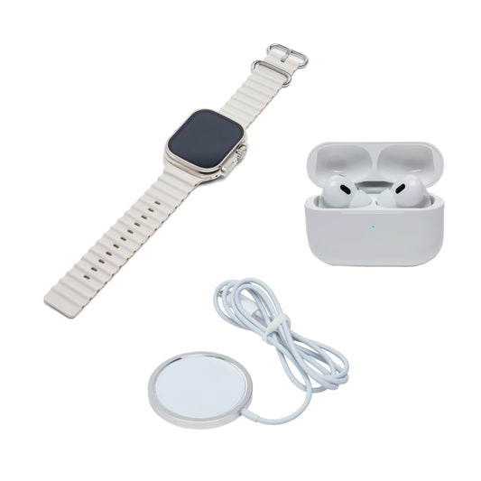 Reloj Inteligente Smartwatch TW1000 Set Pack 7 en 1 Gray
