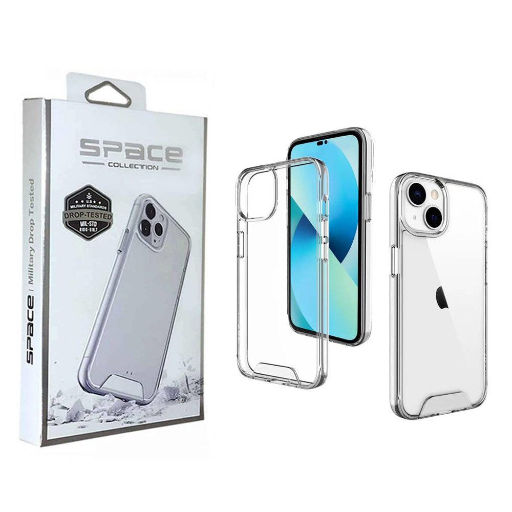 Case Transparente Compatible con iPhone 15 Antishock Space