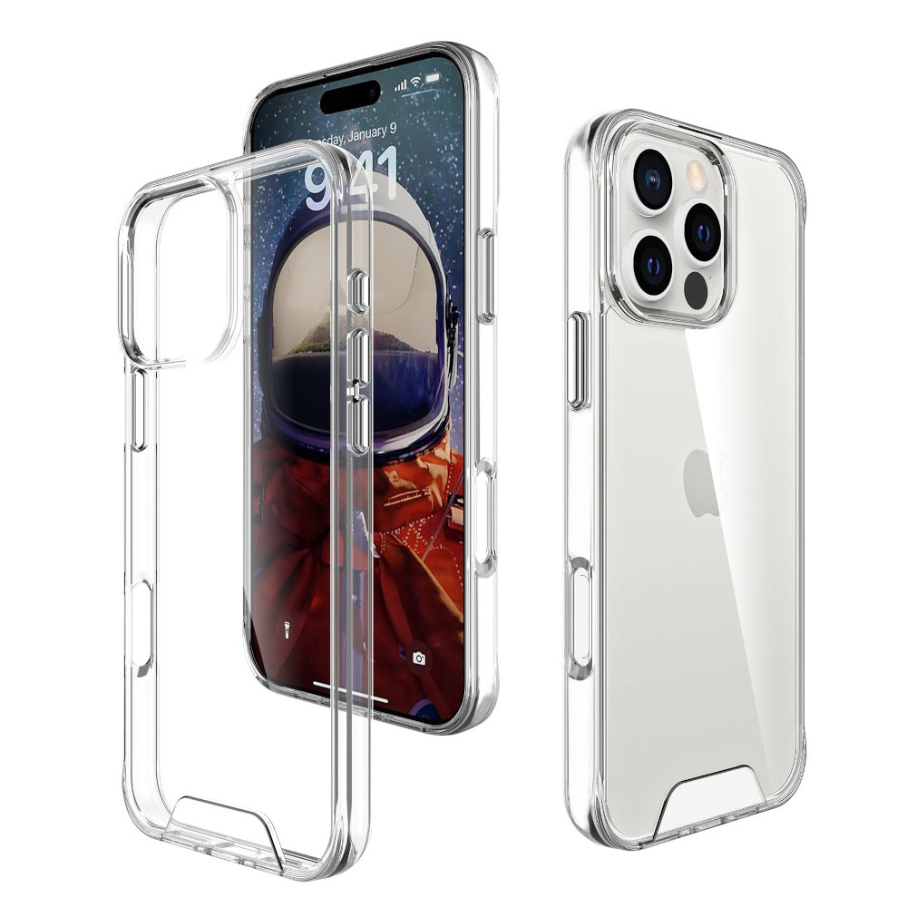 Case Transparente Compatible con iPhone 16 Pro Max Space