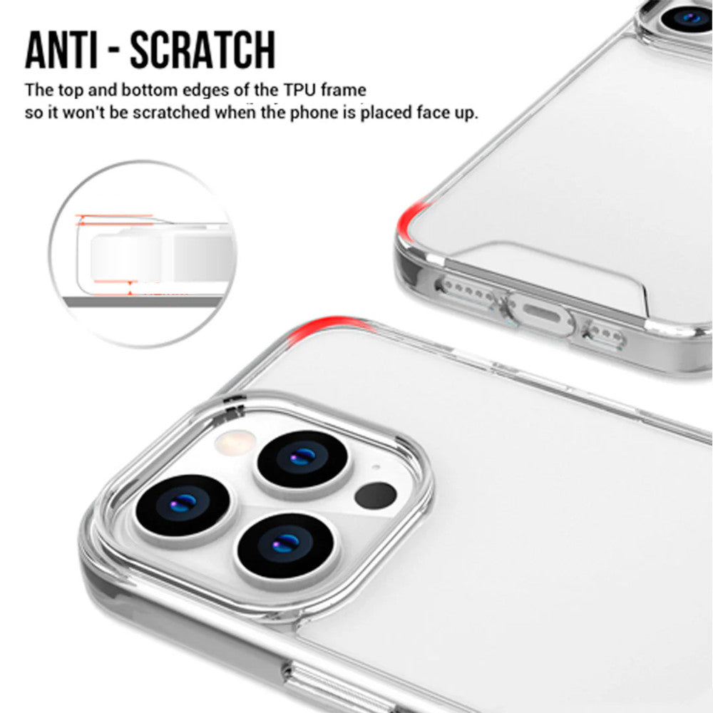Case Transparente Compatible con iPhone 16 Pro Max Space
