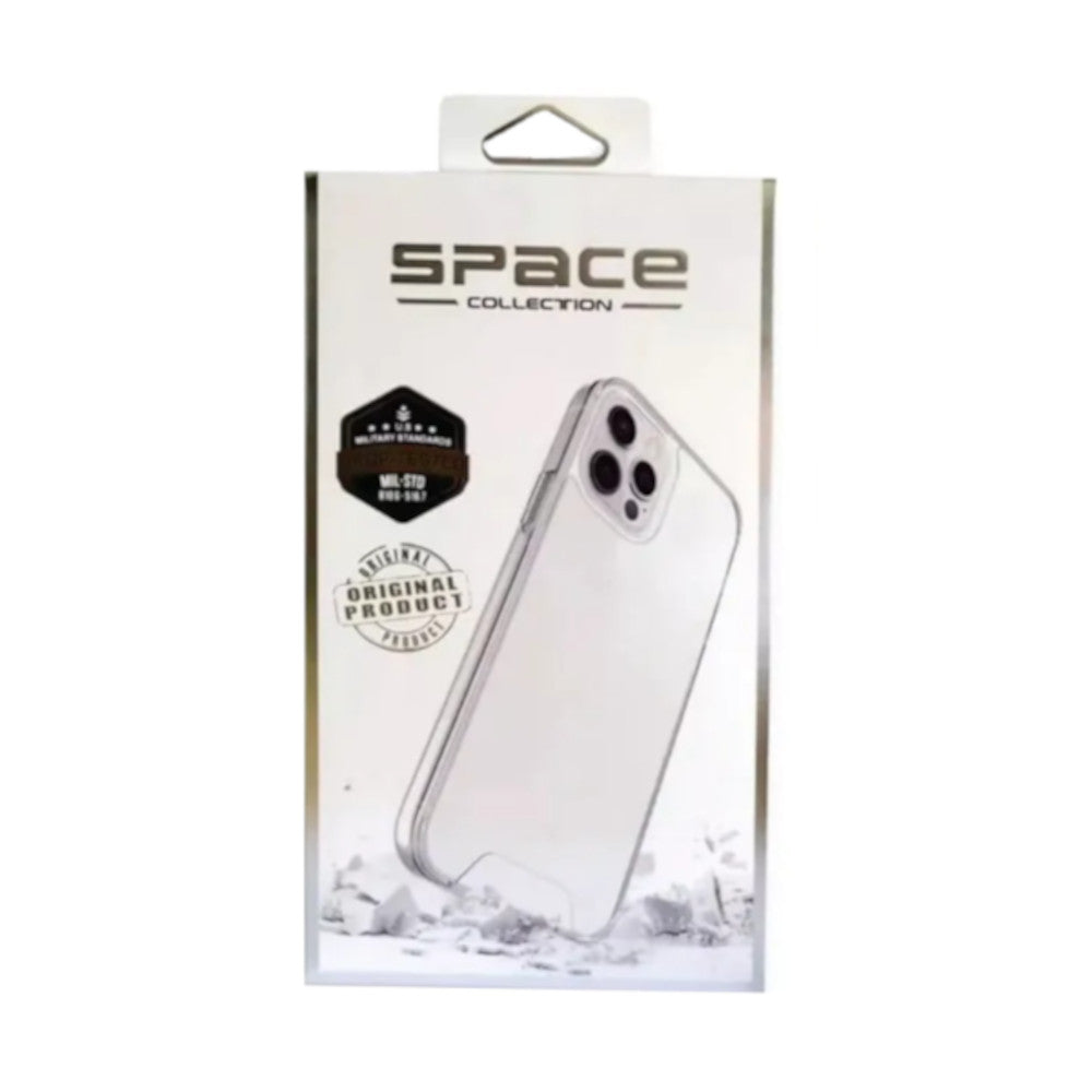 Case Transparente Compatible con iPhone 16 Pro Max Space